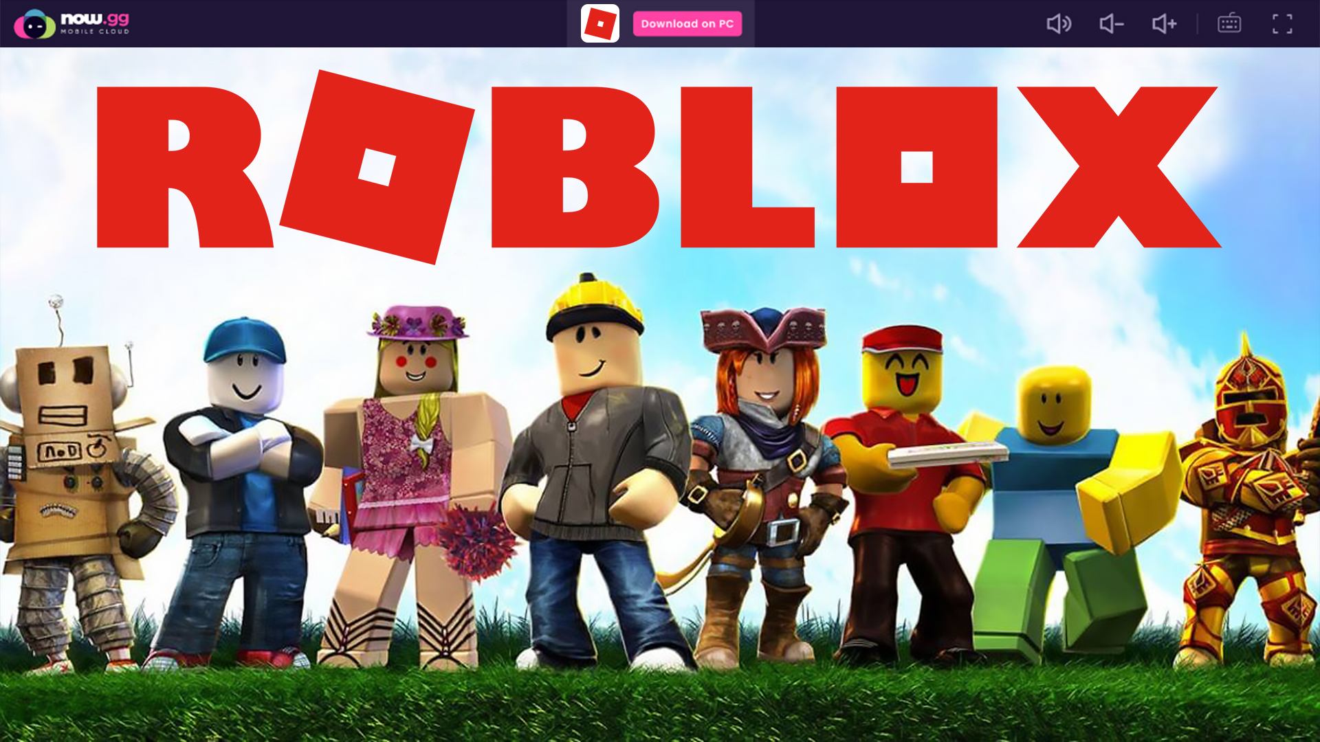 Roblox on now.gg – Enhance Your Gaming Experience by Playing Roblox Online on the Cloud